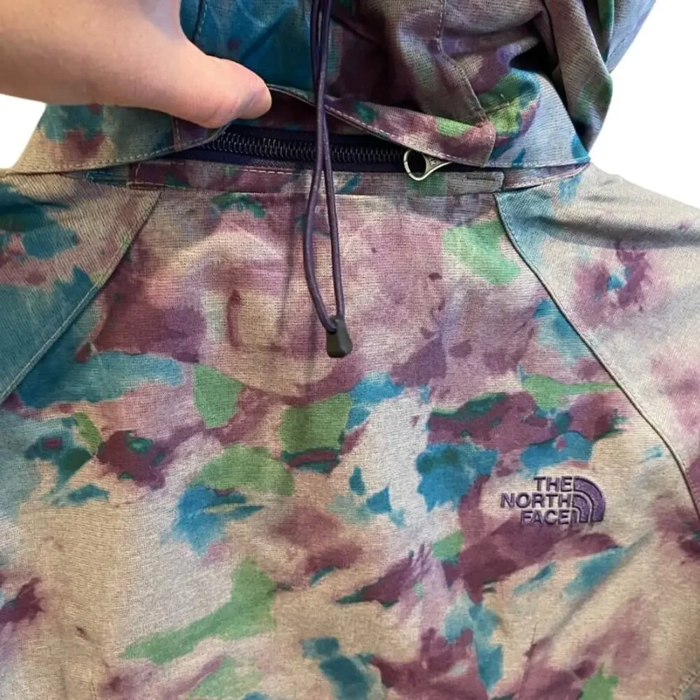 The North Face Triclimate Jacket Tie Dye Waterproof Shell Ski Snow XL